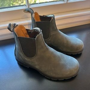 Blundstone Gray Ankle Boots